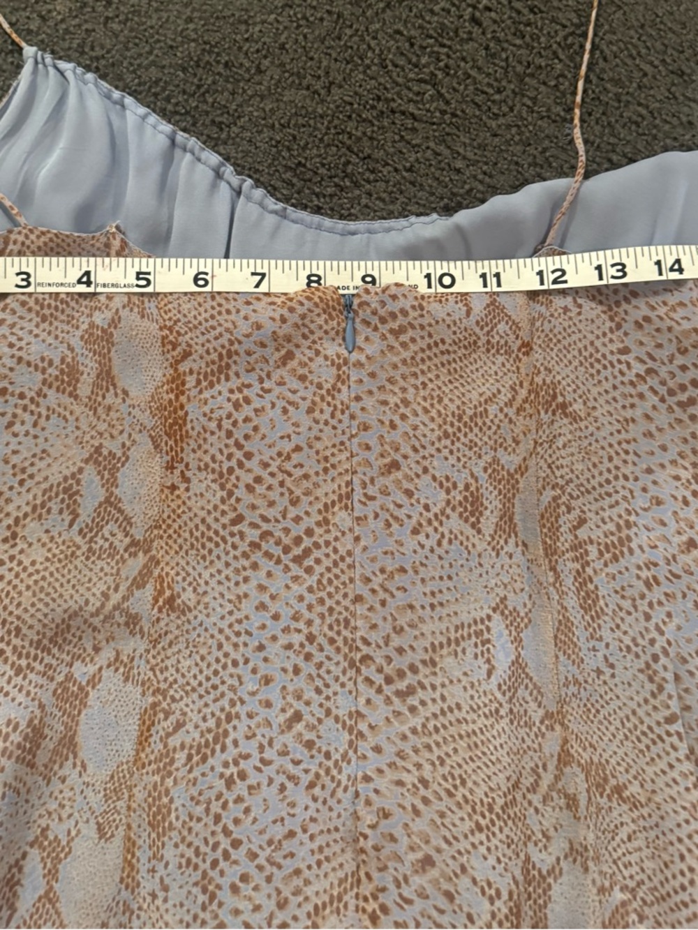 Tahari slip spaghetti strap 100% silk dress. Size 12.
NEWLY dry cleaned. - Picture 3 of 13